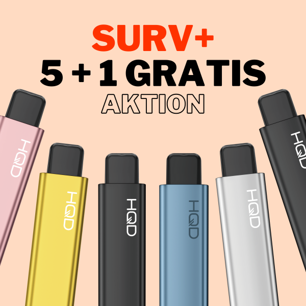SURV+ - 5+1 Gratis Aktion